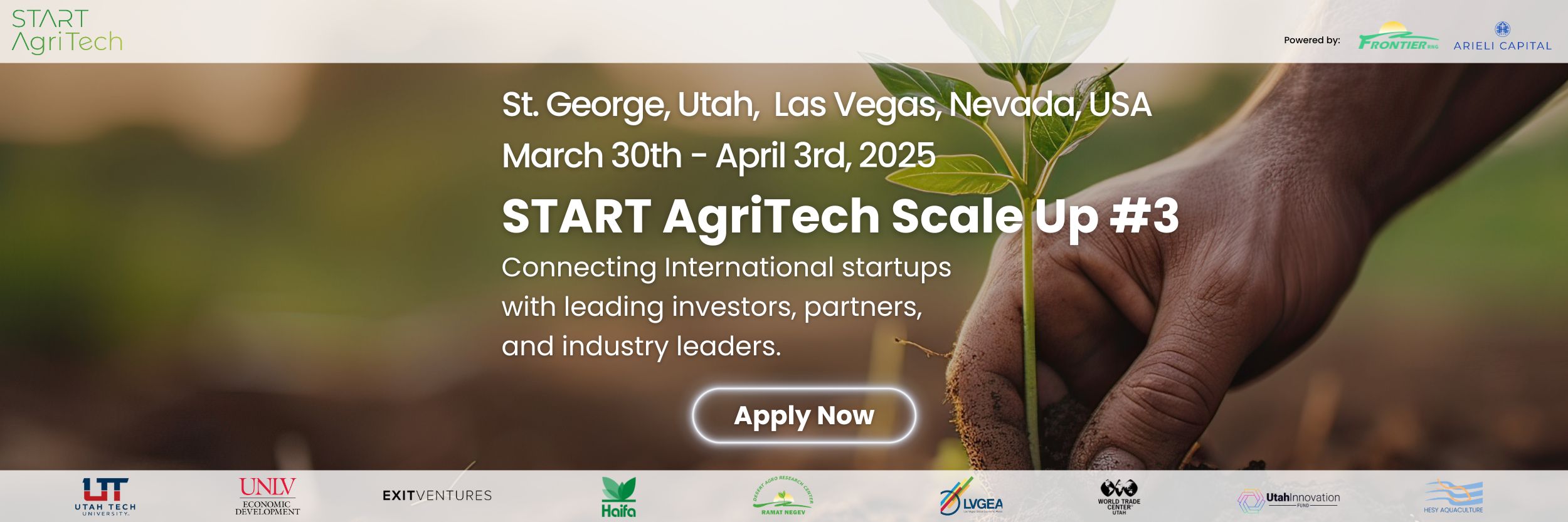 Agritech header newsletter january 2025 EN